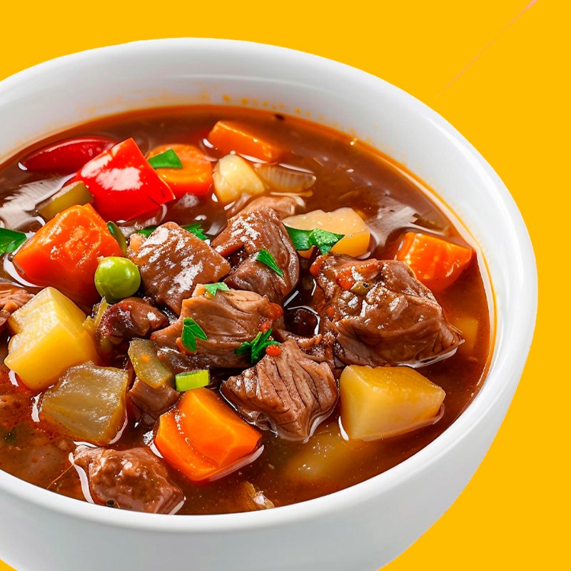 Sopa de res / costilla (24 oz)