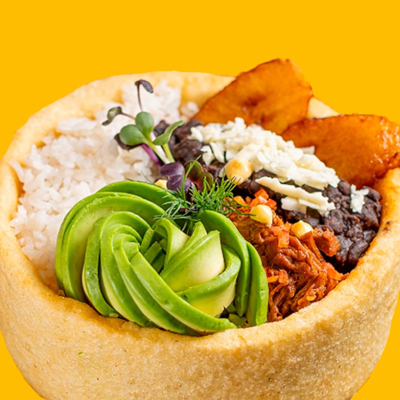Arepa bowl