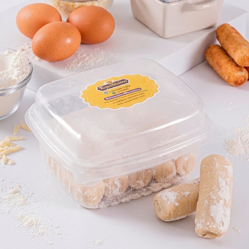 Tequeños congelados de queso (6 cm)