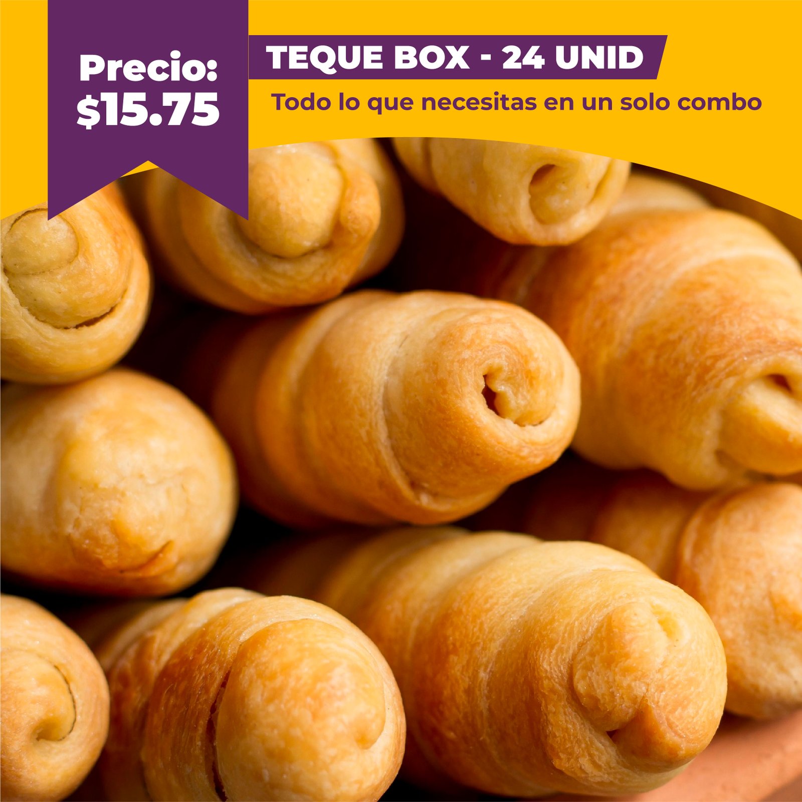 Teque Box 24 unidades. 