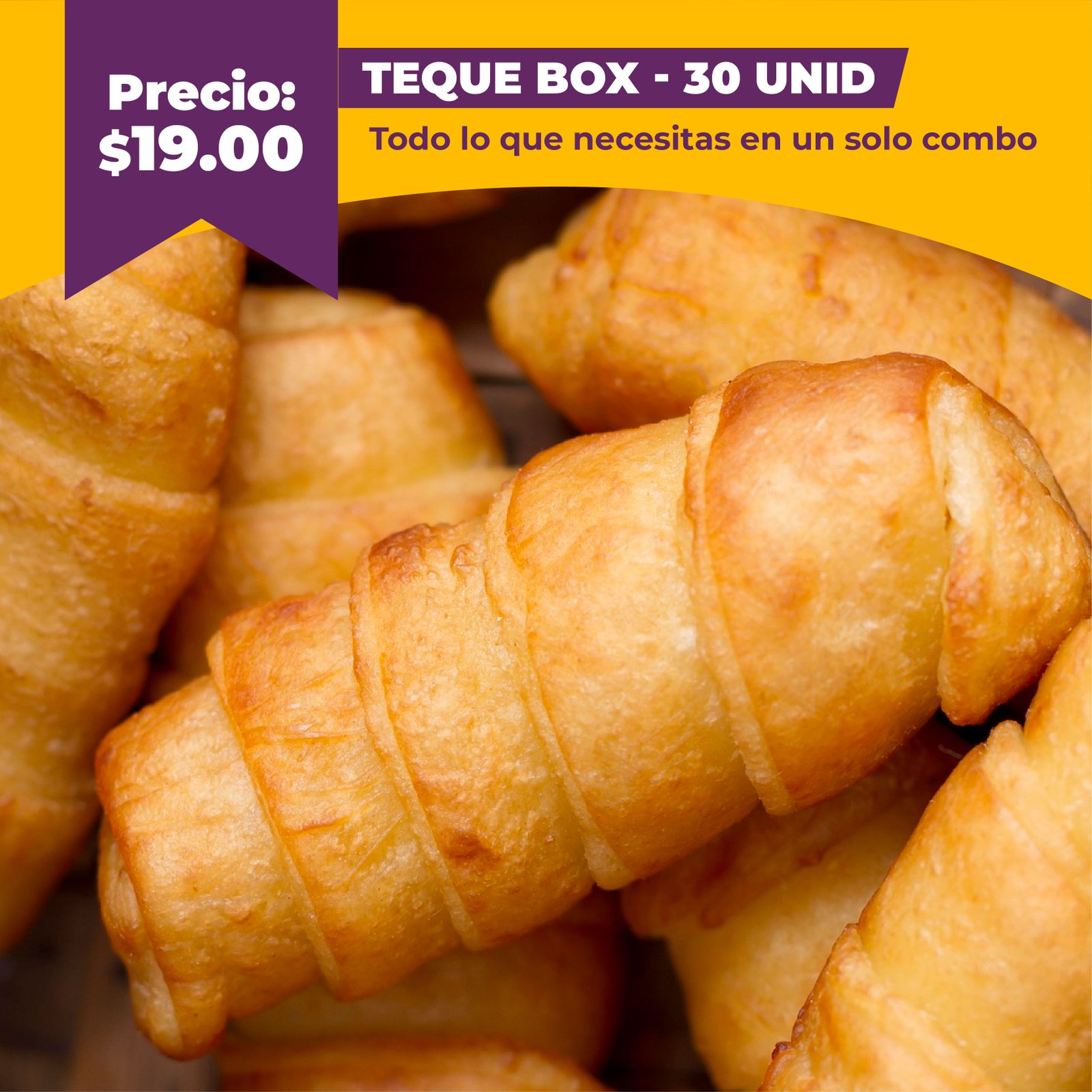 Teque Box 30 unidades. 