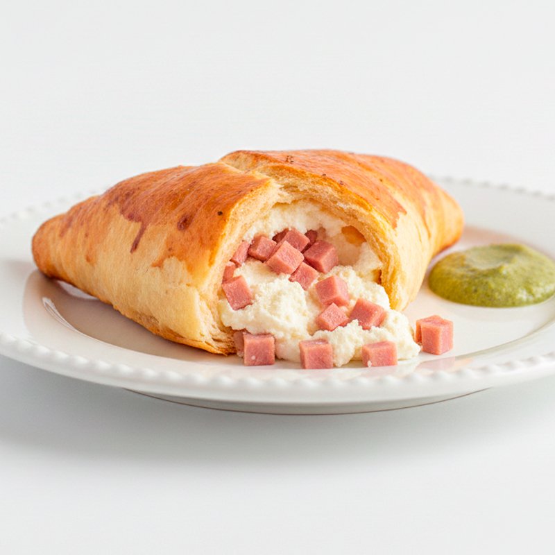 Cachito de jamón con queso