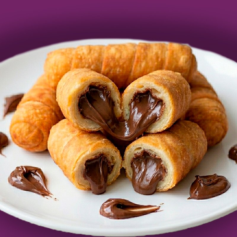 Tequeños de Nutella (6 cm)