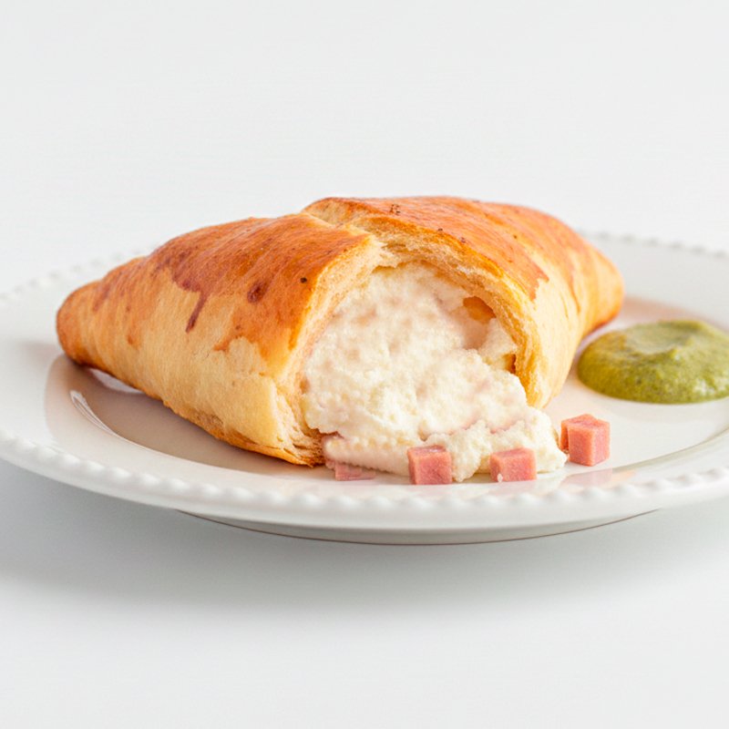 Cachito con queso crema